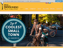 Tablet Screenshot of historicdowntownsnohomish.org